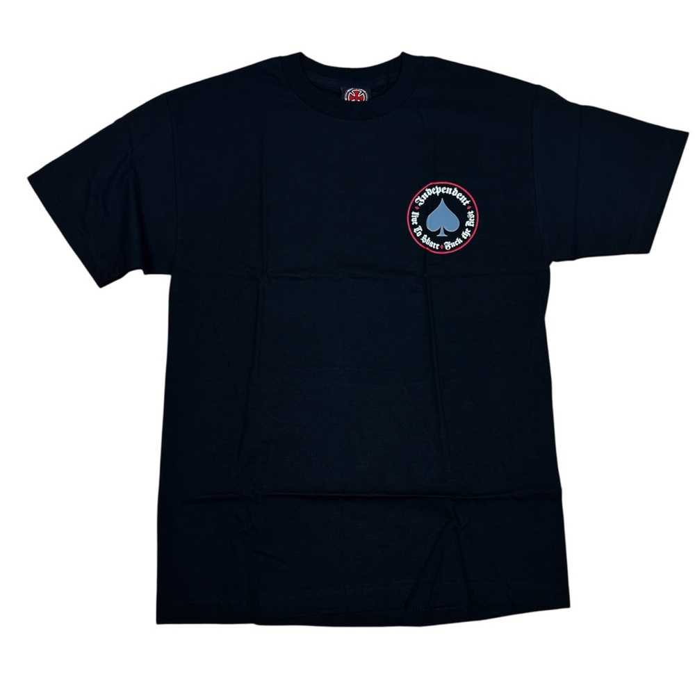 Independent Skateboard x Thrasher collab Black T-Shirt NEW